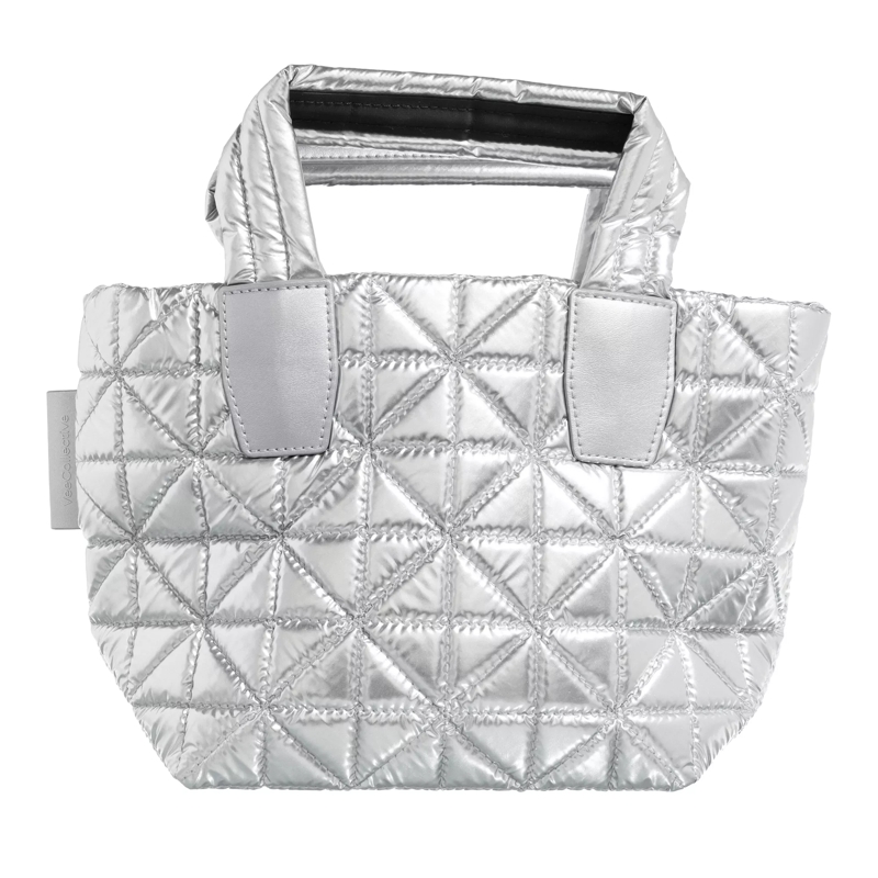 Vee Collective Draagtas Vee Tote Mini Chrome Metallic