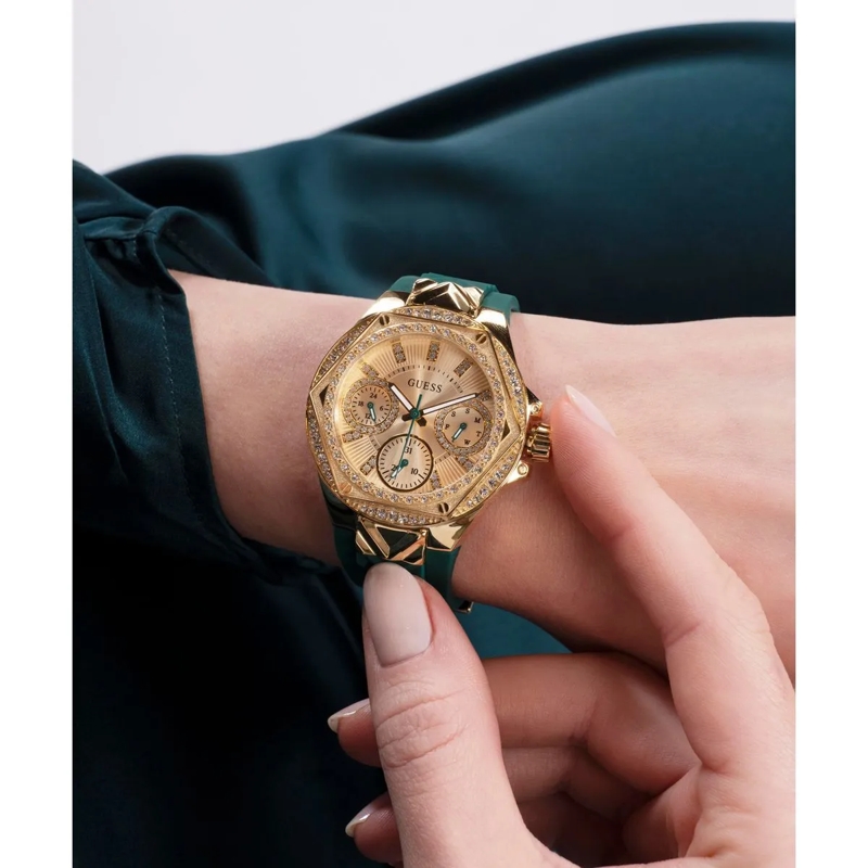 Guess Quarzuhr Quarz-Analoguhr Envy grün(Image 4)