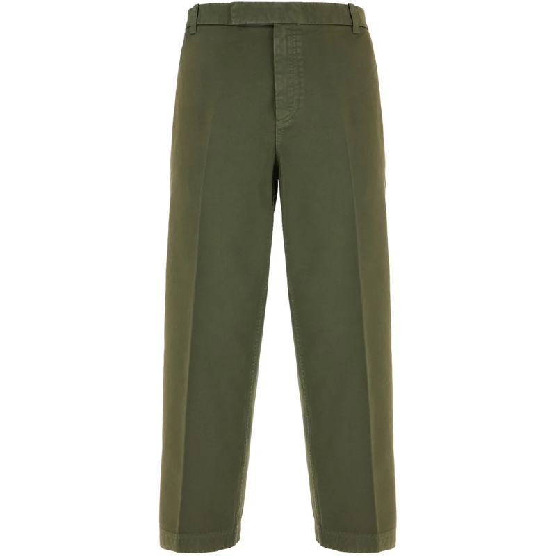 Thom Browne  Thom Browne Green cotton pants grün