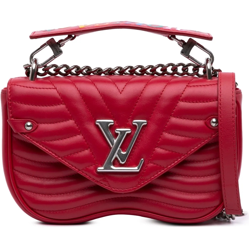 Louis Vuitton Sac à bandoulière New Wave Chain Bag PM rot