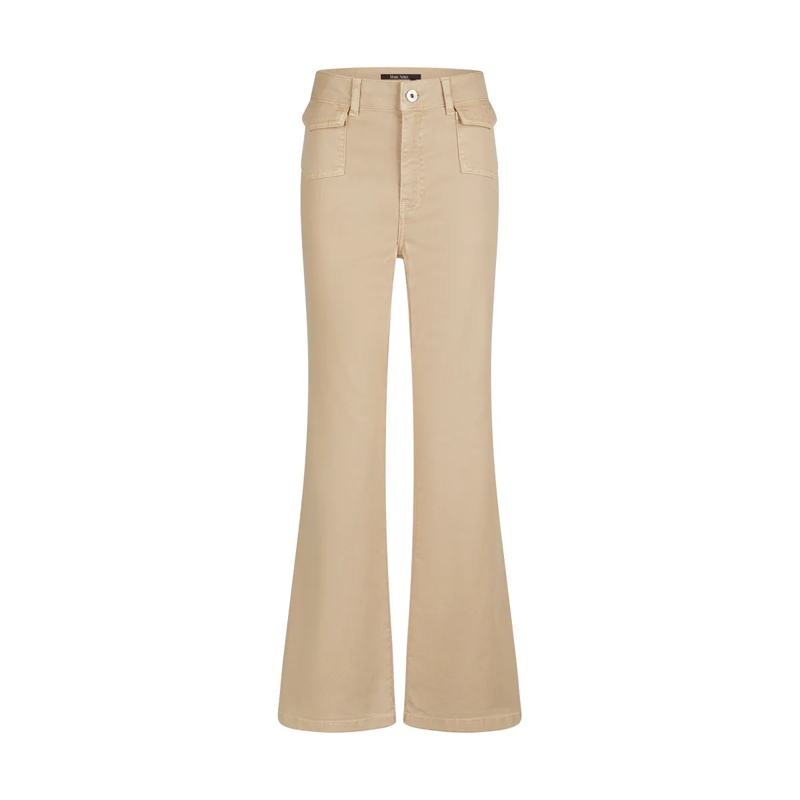 Marc Aurel Hose Flared Jeans beige