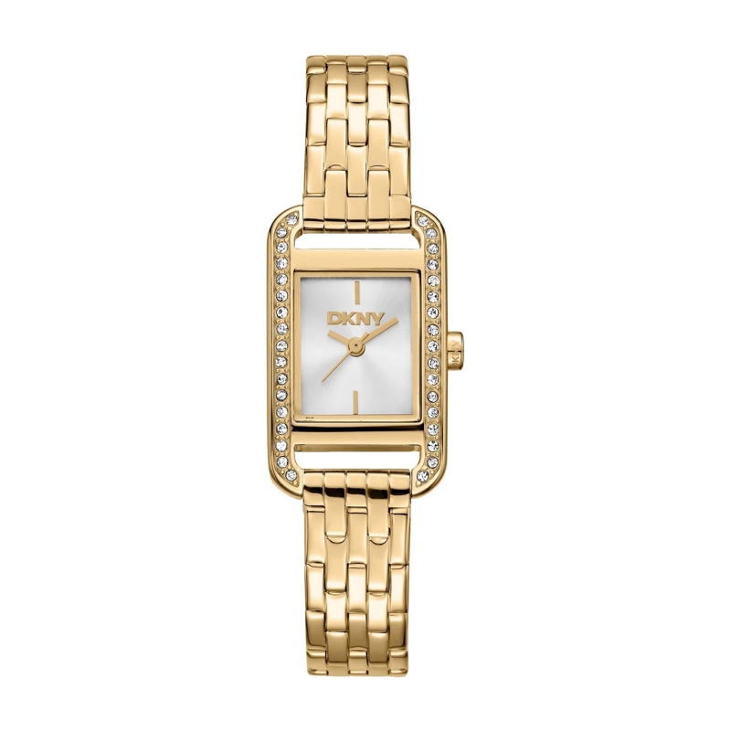 DKNY Quarzuhr Quarzuhr Signature Square Watch gold