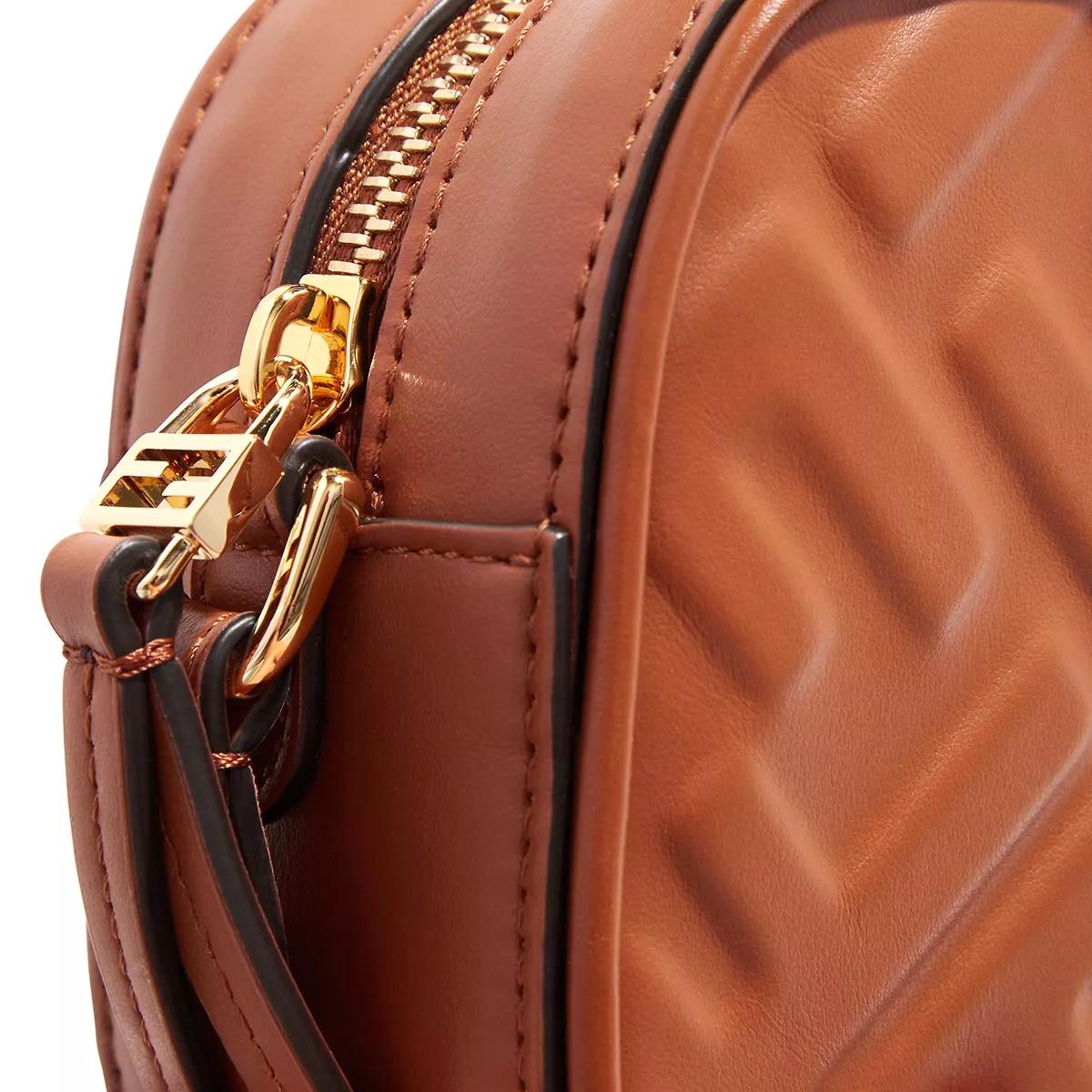 Fendi Crossbody bags Camera Case Leather in bruin