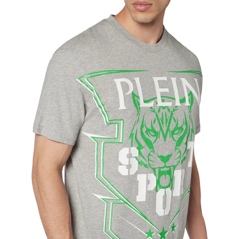 Plein Sport T-Shirt T-Shirt Tiger grau(Image 5)