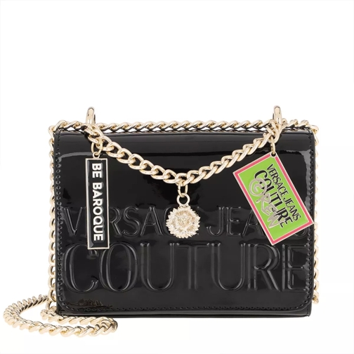 Versace Jeans Couture Chain Crossbody Bag Black Crossbody Bag