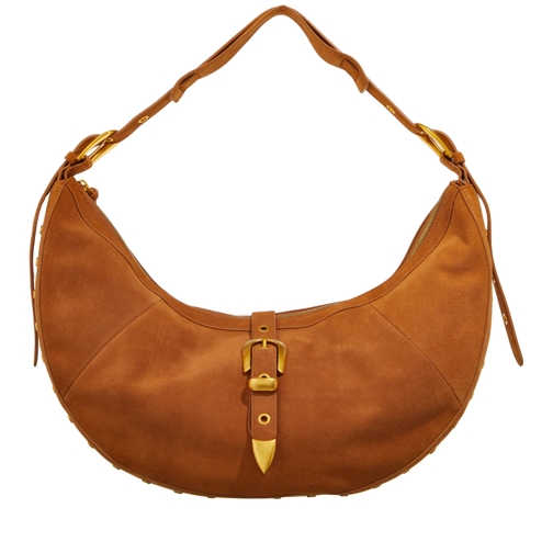 LES VISIONNAIRES Enya Rebel Golden Brown Borsa hobo