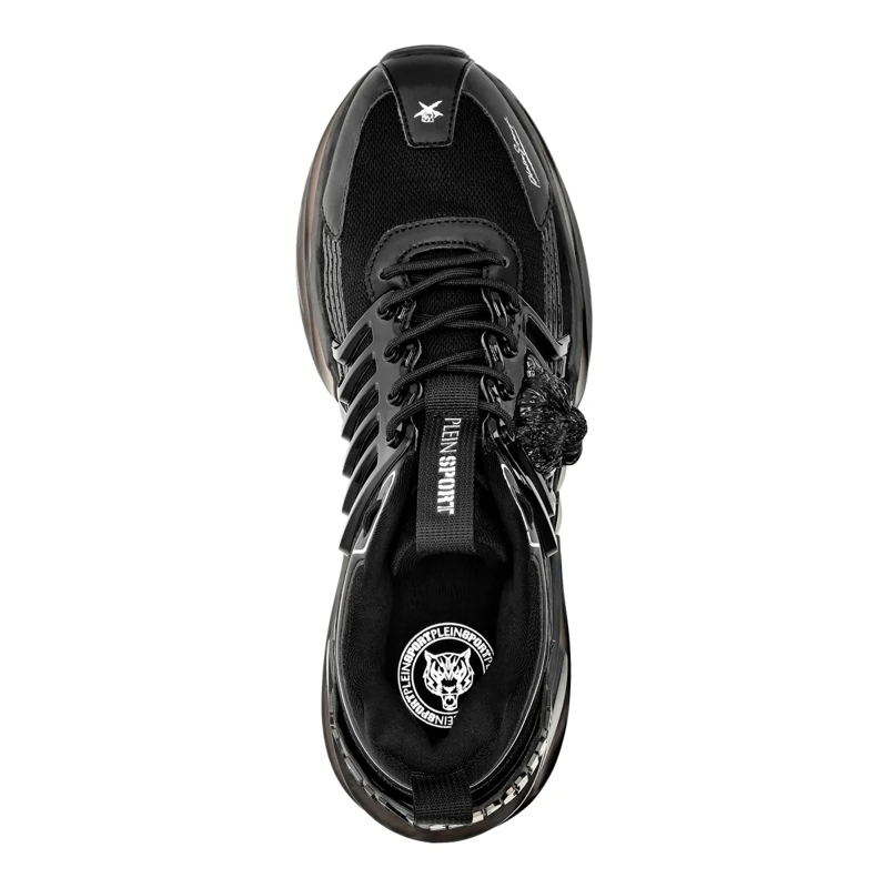 Plein Sport Low-Top-Sneaker Runner Sneaker Tiger schwarz(Image 4)