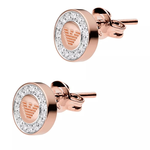 Emporio Armani EG3054221 Earring Rosegold Orecchini a bottone