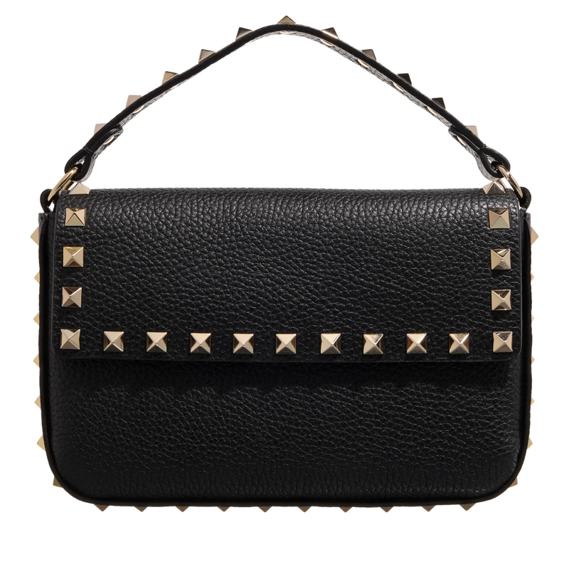 Valentino Garavani Minitasche Mini Rockstud Crossbody Bag Black
