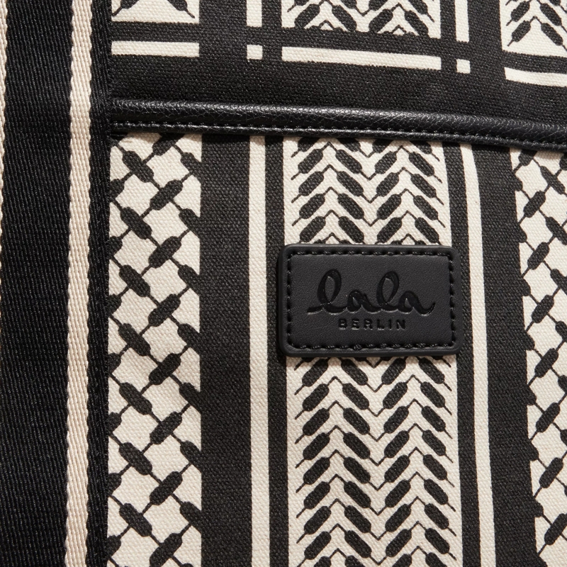 Lala Berlin Tote Tote Carmela 2.0 Heritage Stripe Black(Image 4)