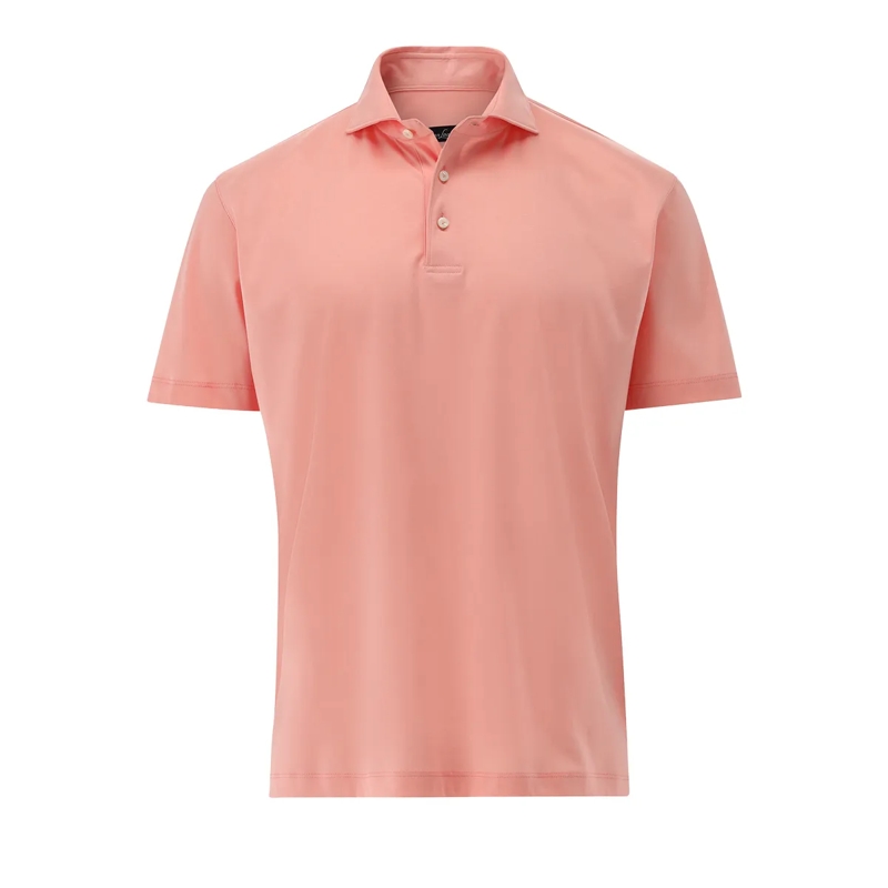 VAN LAACK T-Shirt Hemd Polo Uni koralle