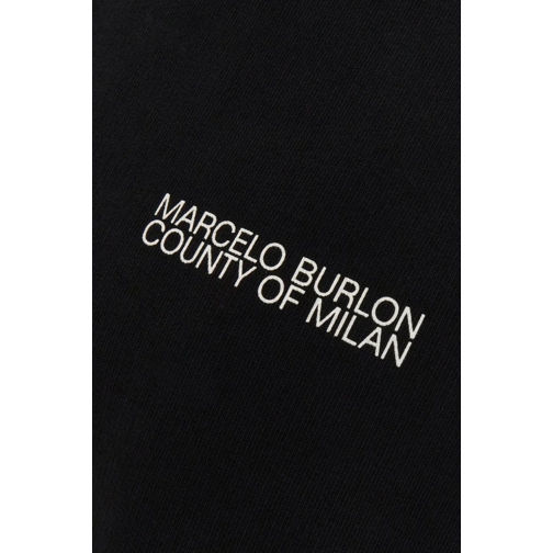 Marcelo Burlon  tempera cross over crewneck black schwarz