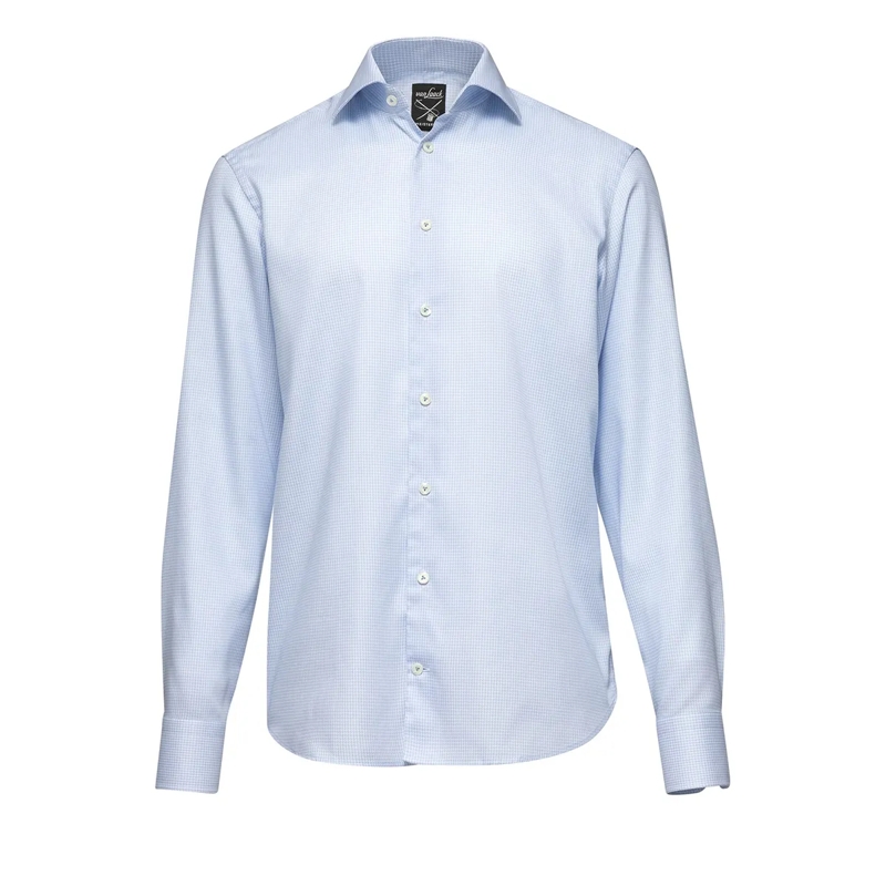 VAN LAACK Hemd Hemd Tailor Fit Dessiniert blau