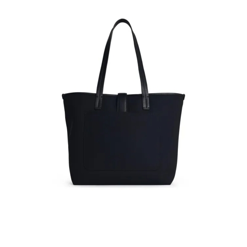 Moncler Trick' Black Nylon Shopping Bag Black Tote