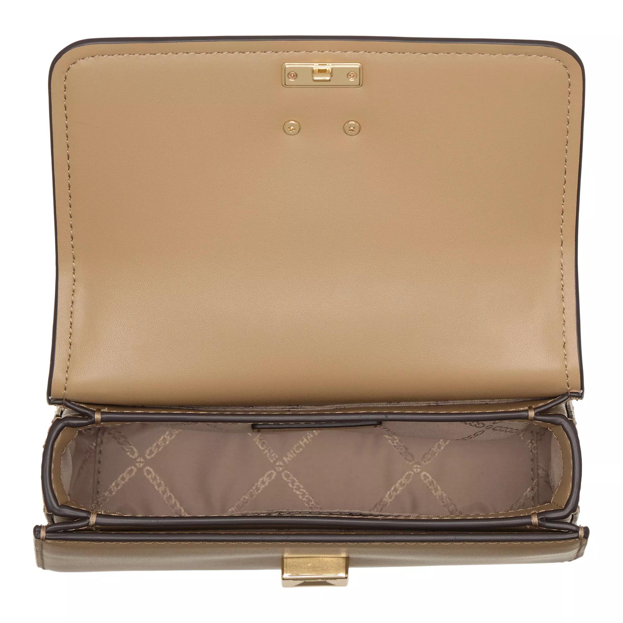 Michael Kors Satchels Sm Ew Th Chn Xbody in bruin