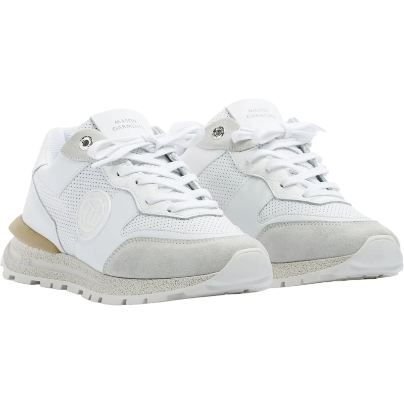 Mason Garments Sneaker basse Trail Runner Multicolore White weiß