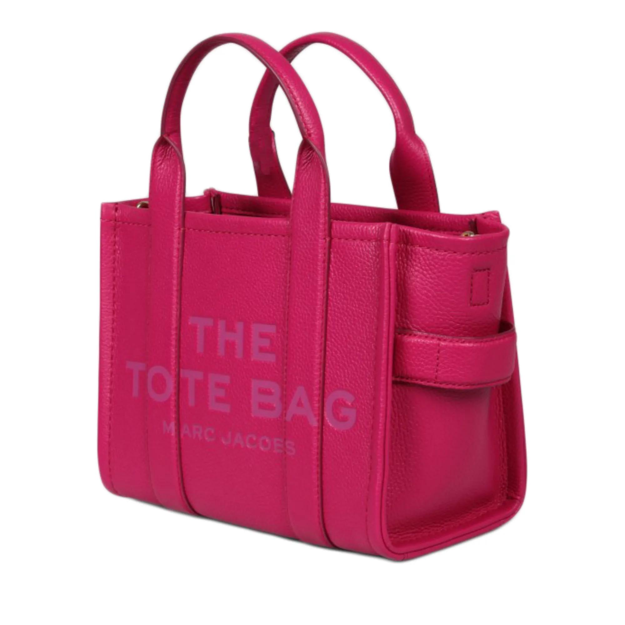Marc Jacobs The Leather Small Tote Bag Pink Tote