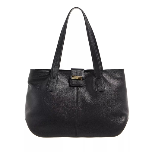 Abro Shopper Mary Black/Gold Shopping Bag