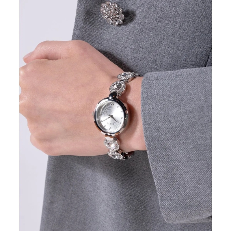 Guess Quarzuhr Quarz-Analoguhr Stardom silber(Image 5)