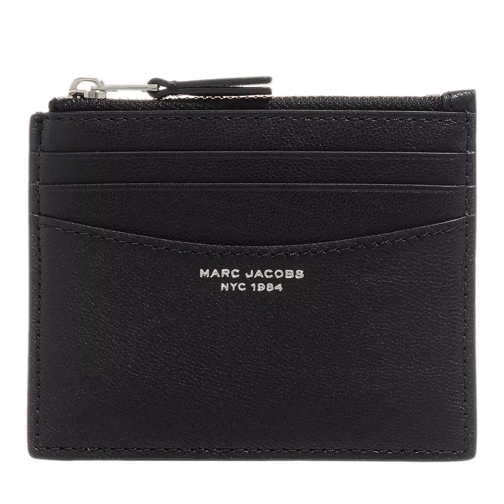 Marc Jacobs The Zip Card Case Black Korthållare