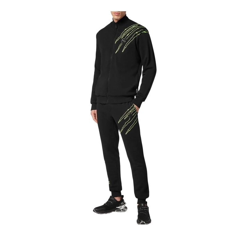 Plein Sport Daunenjacke Sweatjacke Scratch schwarz(Image 2)