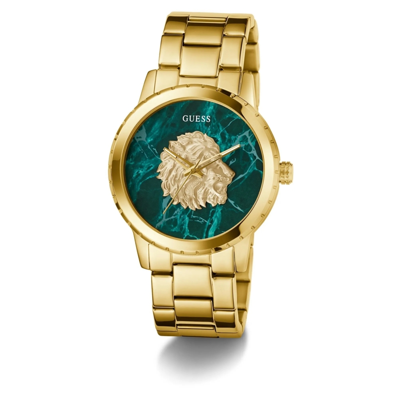 Guess Quarzuhr Quarz-Analoguhr Monarch gold(Image 5)