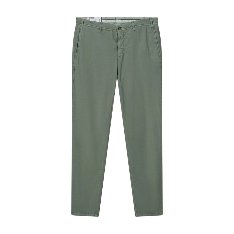 Hiltl Casual broeken Chinohose aus Baumwollmix grün