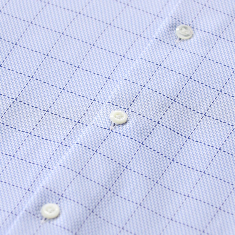 STENSTRÖMS Chemise Slim-Fit Hemd aus Baumwolle blau(Image 3)