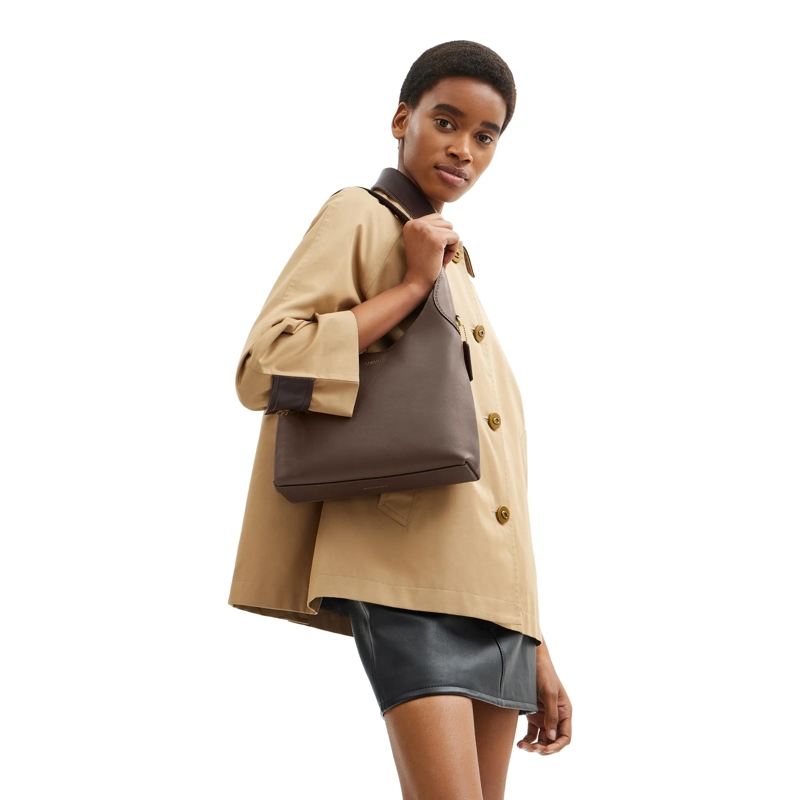 Coach Hobo Bag Brooklyn Shoulder Bag 28 Dark Stone(Image 2)