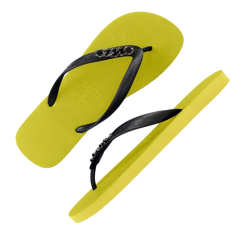 UZURII Flip Flops Zehentrenner Silver Small hell-grün(Image 3)