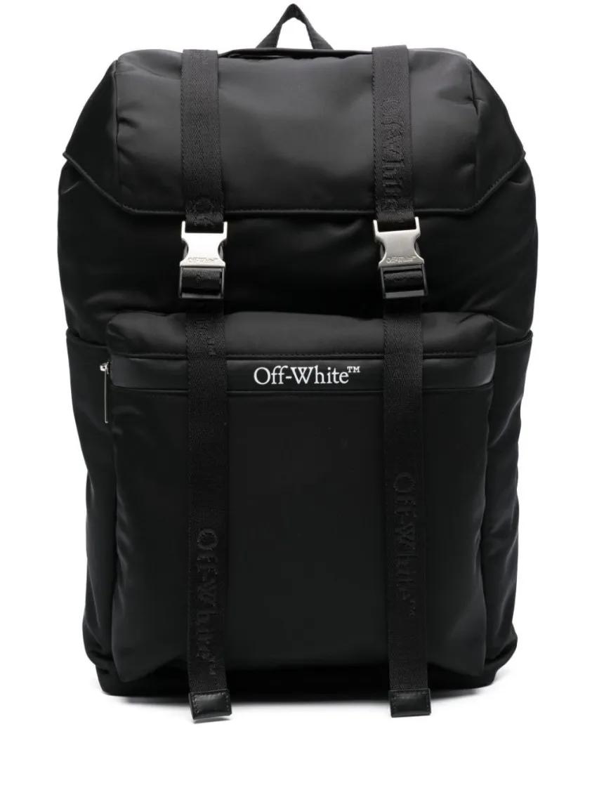 Off-White Rucksäcke - Backpack With Logo - Gr. unisize - in Schwarz - für Damen