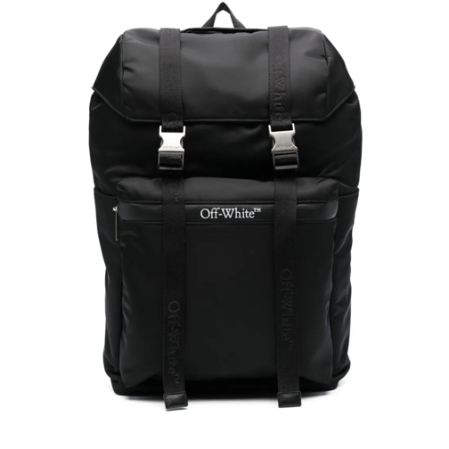 Off-White Backpack With Logo Black Rucksack