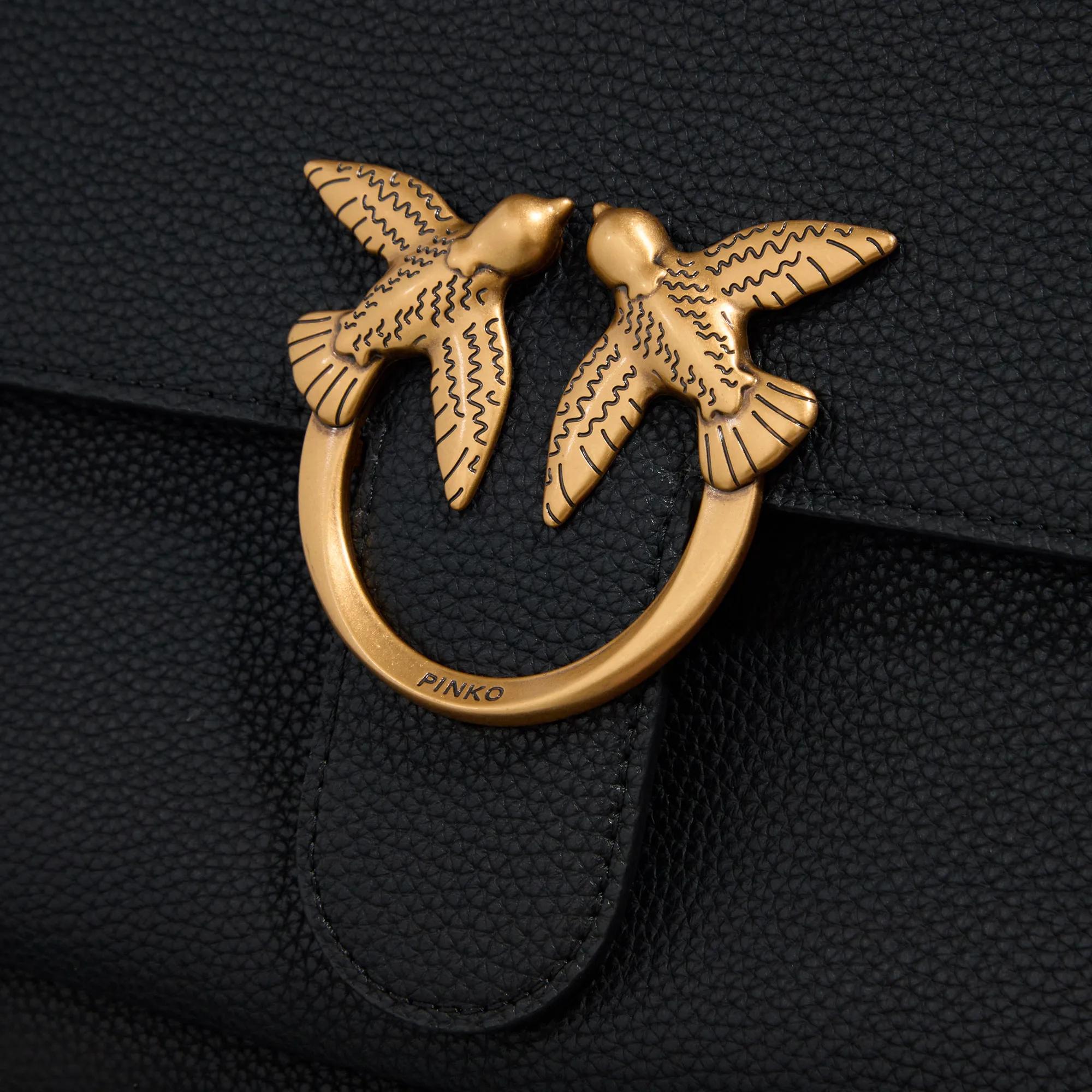 pinko Crossbody bags Love Soft Big in zwart