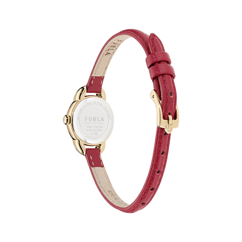 Furla Quarzuhr Quarz-Analoguhr Furla Mini Shape rot(Image 3)