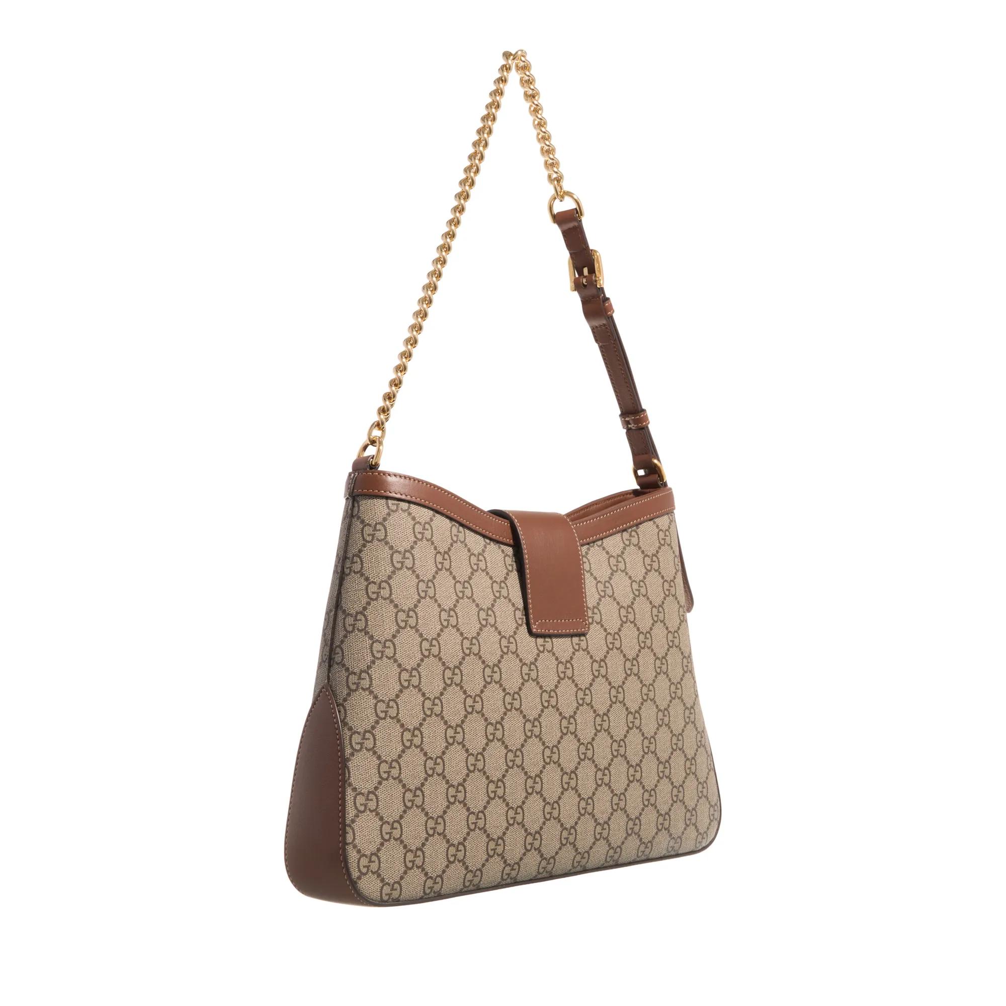 Gucci Totes & shoppers Padlock Schultertasche Padlock in bruin