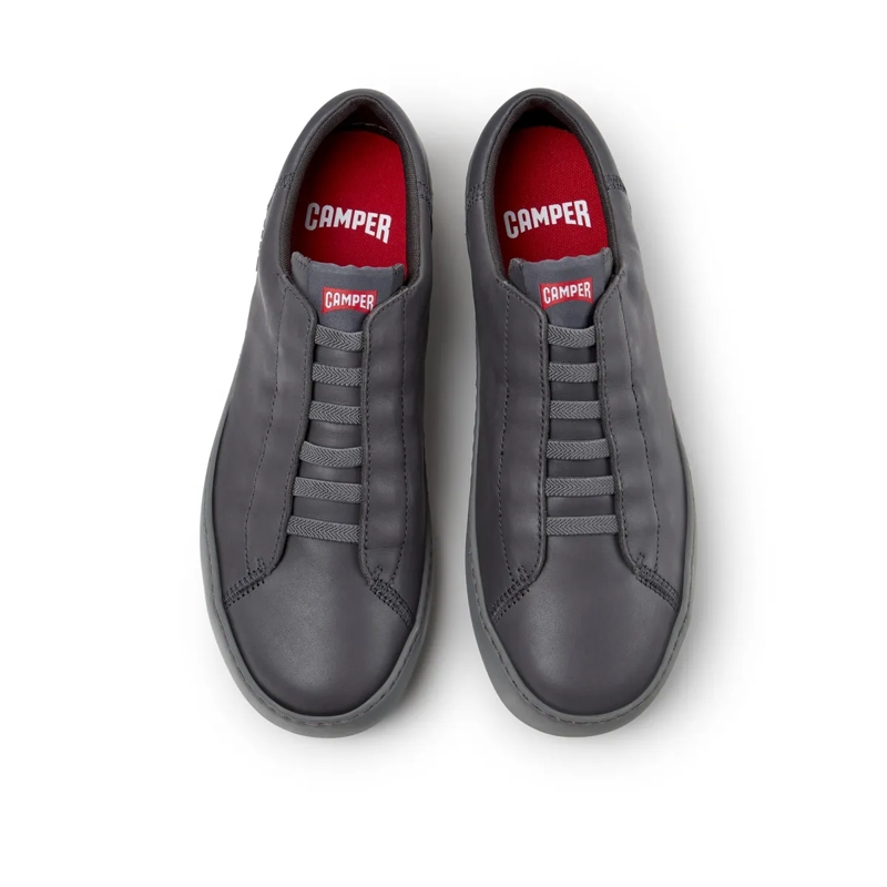 Camper Low-Top-Sneaker Peu Touring ist eine sportliche und zeitgenössisch mittel-grau(Image 5)