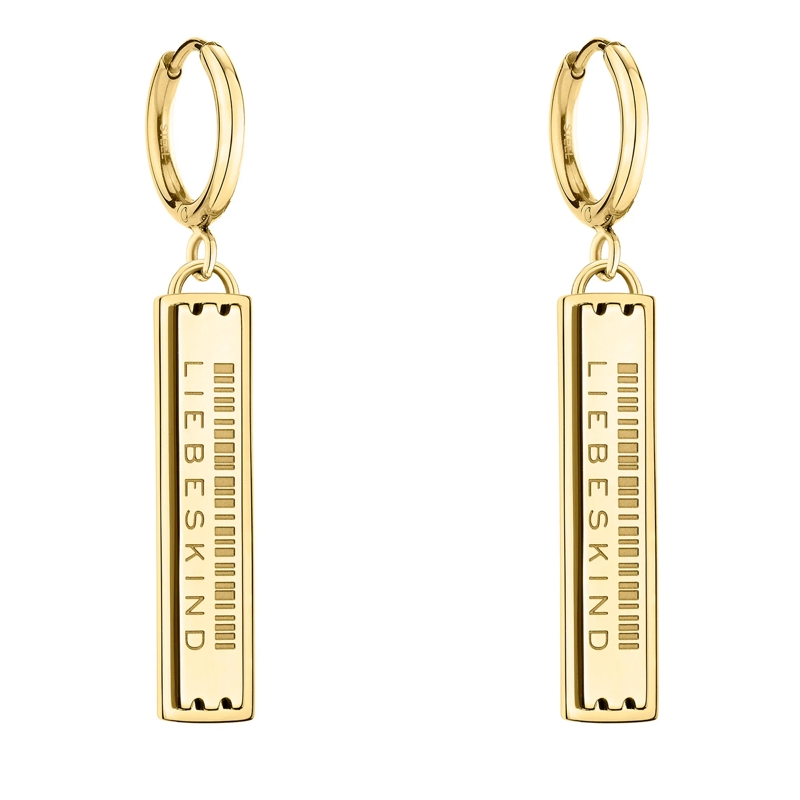 Liebeskind Berlin Ohrstecker Edelstahl Ohrringe gold