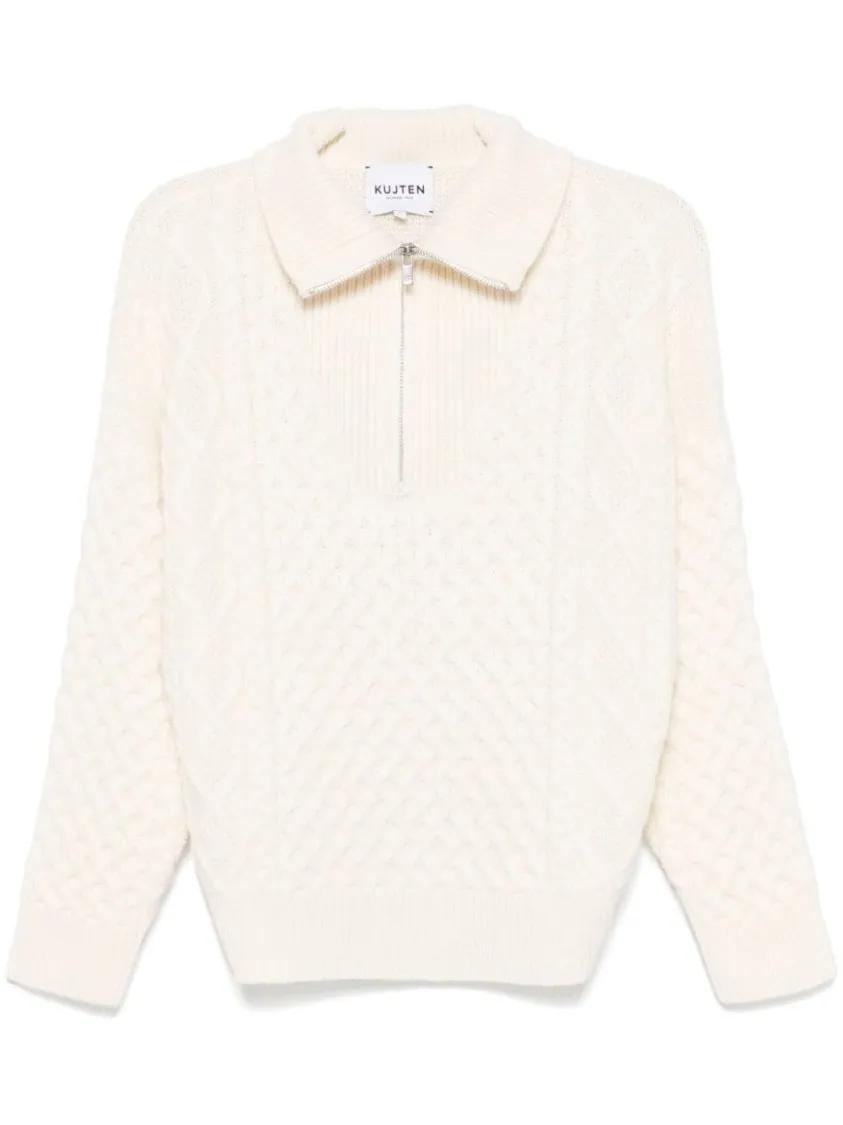 Thumbnail - Kujten - Maddox Sweater - Größe 1 - weiß