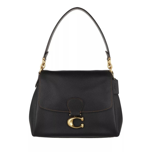 Coach Soft Pebble Leather May Shoulderbag Black Cartable