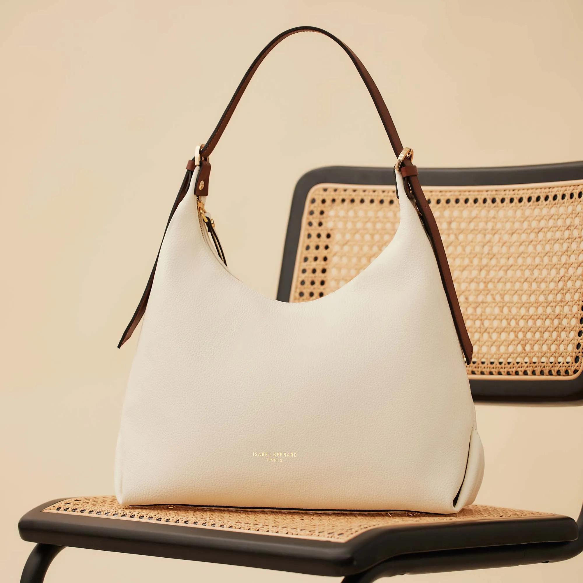 Isabel Bernard Hobo bags Honoré Muriel me Schultertasche in beige