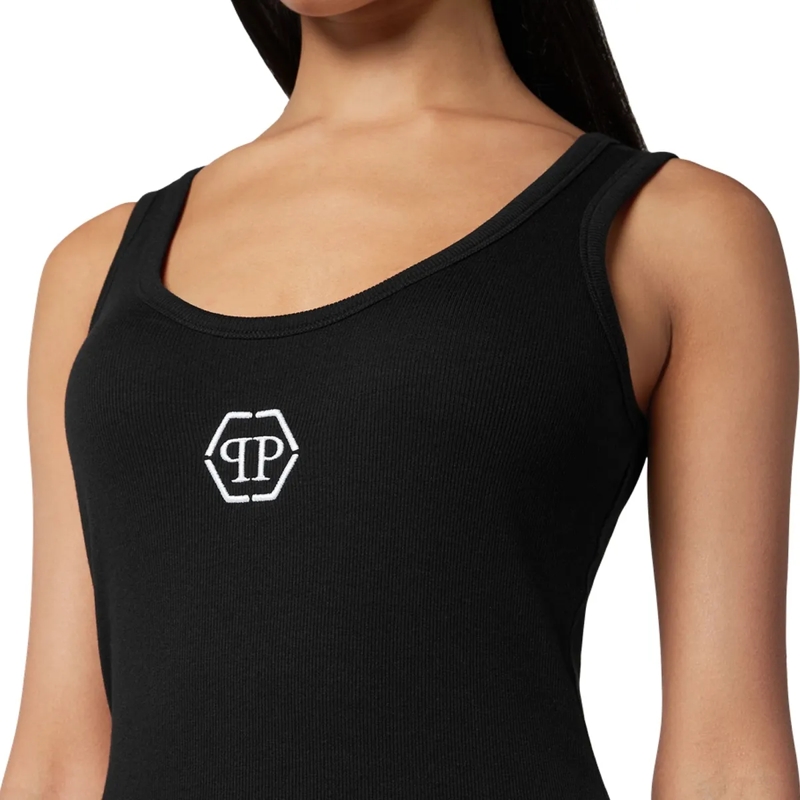 Philipp Plein Midikleid Kleid schwarz(Image 5)