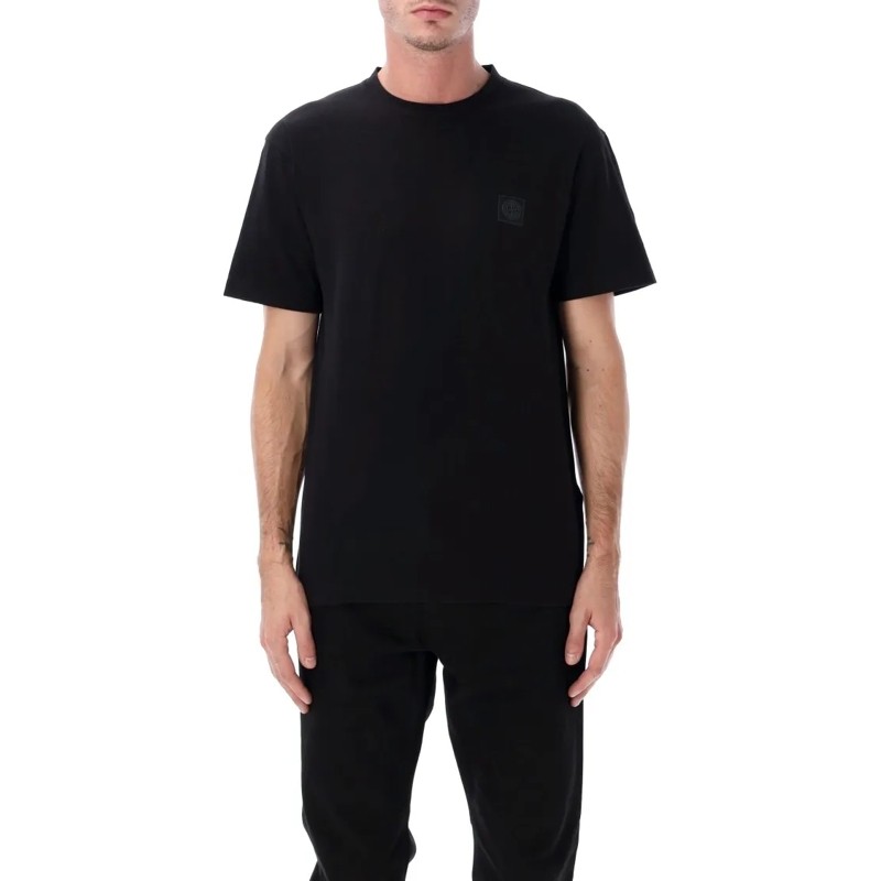 Stone Island T-shirt Ghost Cotton Jersey Slim T-Shirt Black