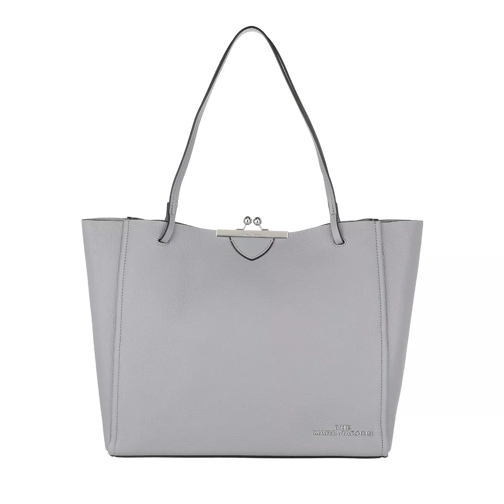 Marc Jacobs The Kiss Lock Tote Rock Grey Shopping Bag