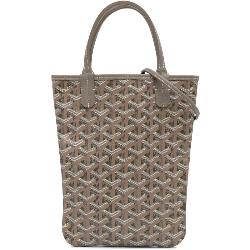 GOYARD Sac à bandoulière Goyardine Poitiers Claire Voie braun