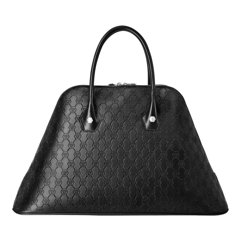 Philipp Plein Schultertasche Umhängetasche Monogram Verziert schwarz(Image 2)