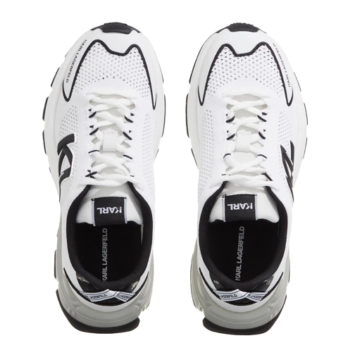 Karl Lagerfeld sneaker basse Orion Sidetrim Knit Lo White Knit Text W/Black (Image 6)