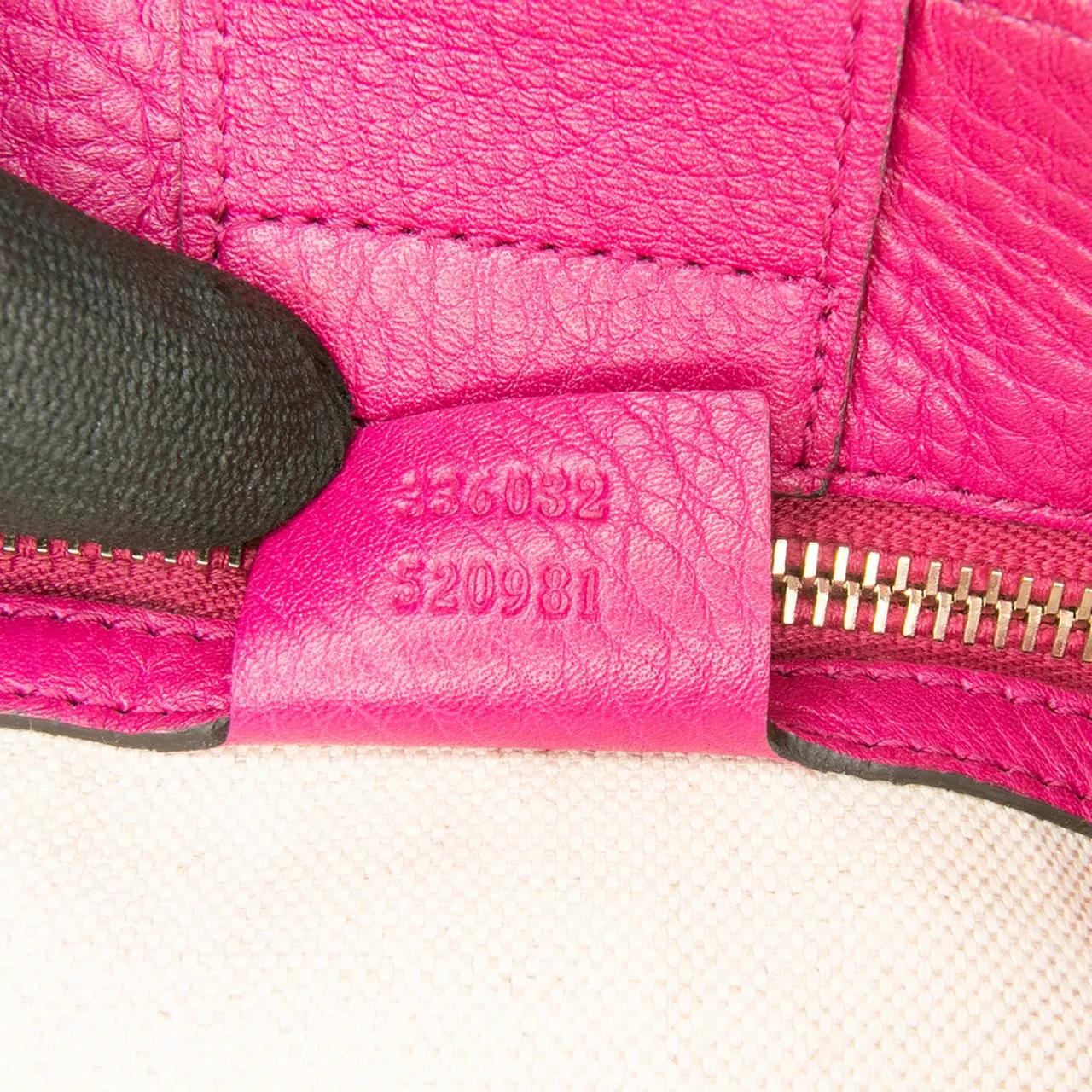 Thumbnail - Gucci Hobo Bags - Small Calfskin Bamboo Shopper Satchel - Gr. unisize - in Gold - für Damen