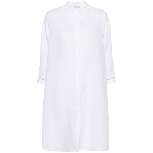 Peserico White Midi Dress White 