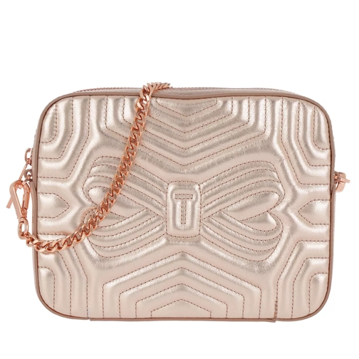 Ted Baker Sunshine Quilted Camera Bag Rose Gold Borsetta a tracolla