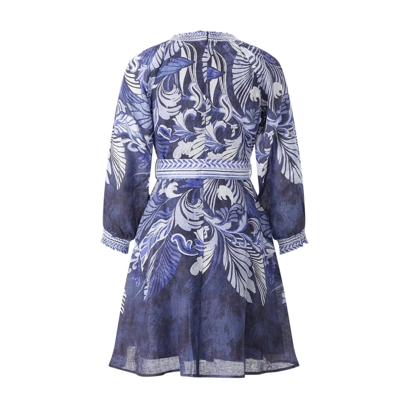 Hale Bob Minikleid Minikleid aus Leinen blau(Image 2)